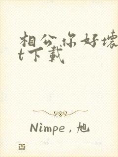 相公你好坏txt下载