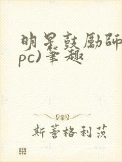 明星鼓励师(npc)笔趣