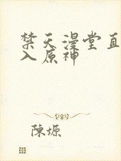 禁天漫堂直接进入原神