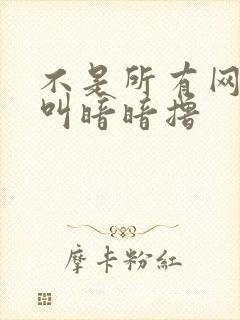 不是所有网站都叫暗暗撸