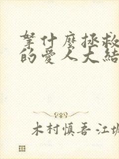 拿什么拯救你我的爱人大结局