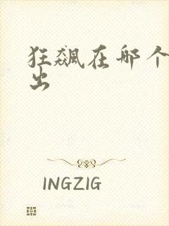 狂飙在哪个台播出