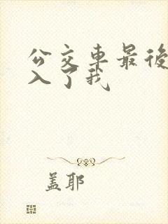 公交车最后一排入了我