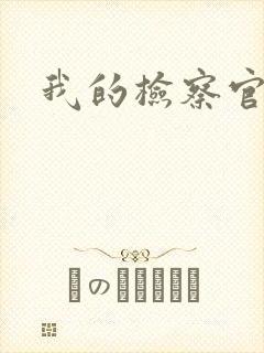 我的检察官先生