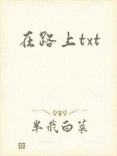 在路上txt