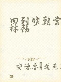 回到明朝当王爷林劲