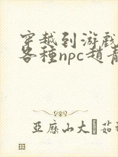 穿越到游戏里和各种npc赵青蔓