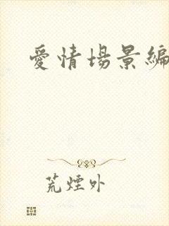 爱情场景编号封面