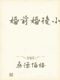 婚前婚后小说