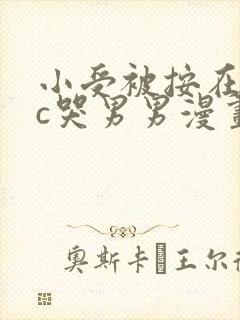 小受被按在墙上c哭男男漫画