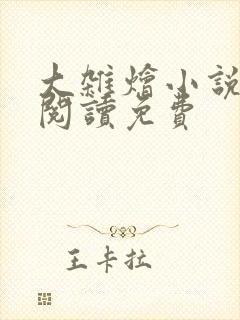 大杂烩小说全集阅读免费