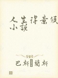 人生得意须纵欢小说封面