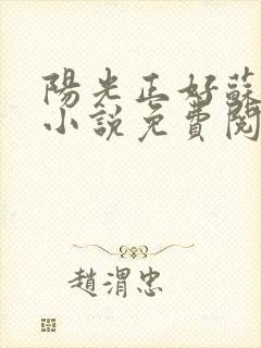 阳光正好苏玥玥小说免费阅读无弹窗