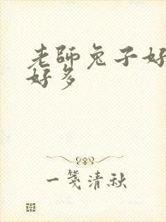 老师兔子好软水好多