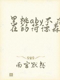 黑桃aby不存在的荷德森笔趣阁