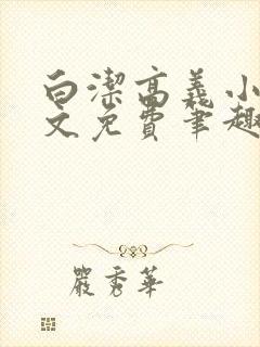 白洁高义小说全文免费笔趣阁阅读高