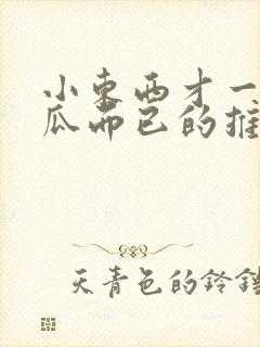 小东西才一根黄瓜而已的推荐书