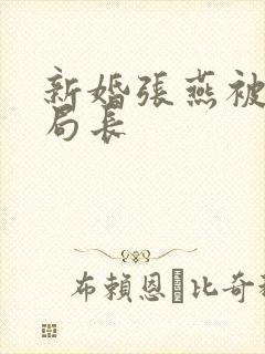 新婚张燕被两个局长