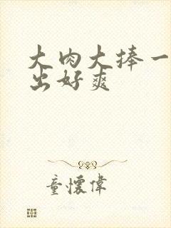 大肉大捧一进一出好爽封面