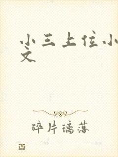 小三上位小说全文