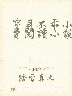 宝贝不乖小说免费阅读小说