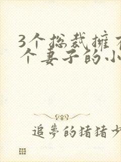 3个总裁拥有一个妻子的小说