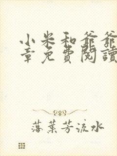 小米和爷爷第三章免费阅读