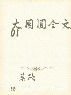 大团圆全文阅读01