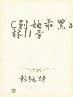 C到她乖黑暗森林11章
