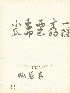 小东西才一根黄瓜而已的推荐书