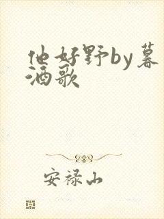 他好野by暮色酒歌