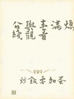 公与丰满熄4在线观看