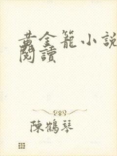 黄金笼小说免费阅读