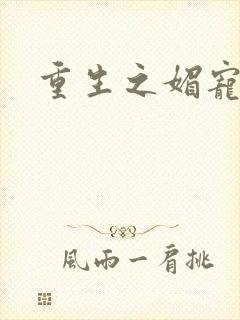 重生之媚宠系统封面