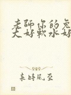 老师你的兔子好大好软水好多
