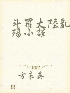 斗罗大陆乱世浮殇小说