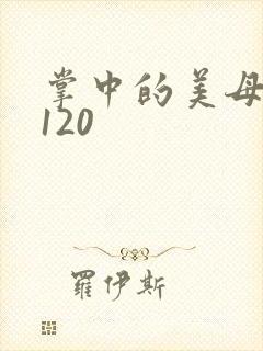 掌中的美母版主120