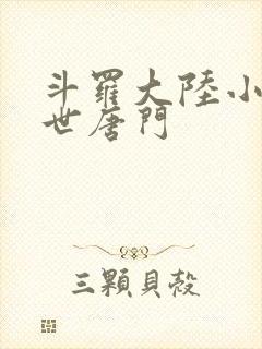 斗罗大陆小说绝世唐门