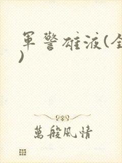 军警雄液(全篇)