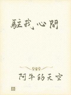 驻我心间