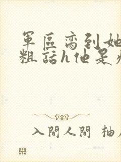 军区脔到她哭h粗话h他是疯批