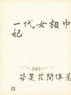 一代女相巾帼王妃