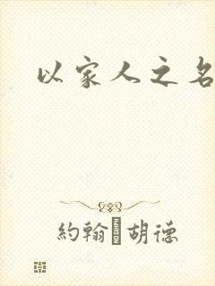 以家人之名小说