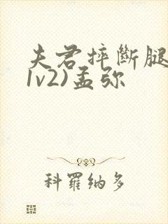 夫君摔断腿后(1v2)孟弥