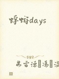 蜉蝣days