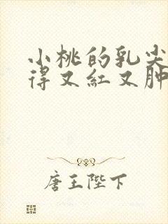 小桃的乳尖被吸得又红又肿