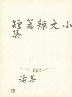 短篇辣文小说合集