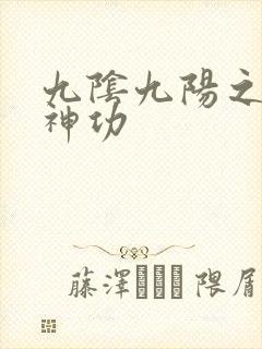 九阴九阳之阴阳神功