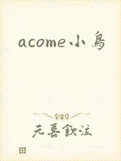 acome小鸟