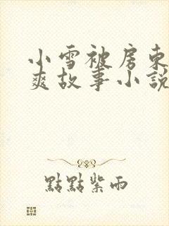 小雪被房东的好爽故事小说